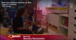 Fernsehen porträtiert zum Welt Down Syndrom Tag