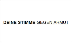 Deine Stimme gegen Armut