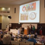 Die Kiezläufer aus Horn und Bergedorf-West stellten im März 2017 ihre Arbeit vor dem Spendenparlament vor.
