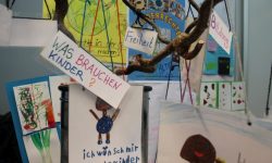 Die GBS Alte Forst aus Eißendorf präsentiert, was die Kinder zum Thema Kinderrechte erarbeitet haben