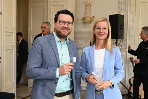 Martin Gerwig (Martha Stiftung) mit Natja Berg