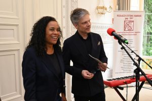 Zum 4. Mal im Jenisch-Haus, zusammen mit Elisabeth Heinisch vom Altonaer Museum