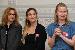 Sandra Schmücker, Nora Lehmann, Sabina Sick von der Pestalozzi-Stiftung Hamburg: Kindertagesbetreuung und Jugendhilfe (Sozialpädagogische Lebensgemeinschaften)