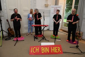 Natja Berg mit ICH BIN HIER