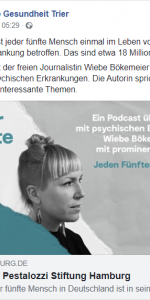 Facebook-Community: Seelische Gesundheit Trier Facebook-Community: Seelische Gesundheit Trier